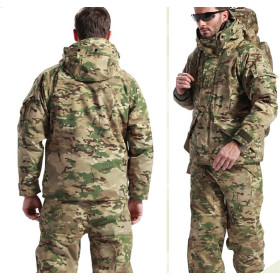 G8 two-piece set tactical clothes waterproof windproof camo coat UD6006